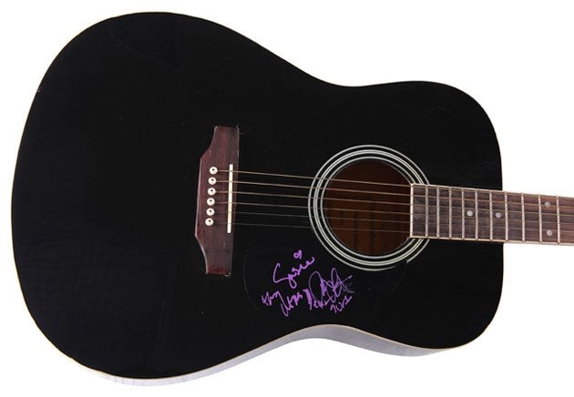 Janedear Girls Signed Autographed Acoustic Guitar