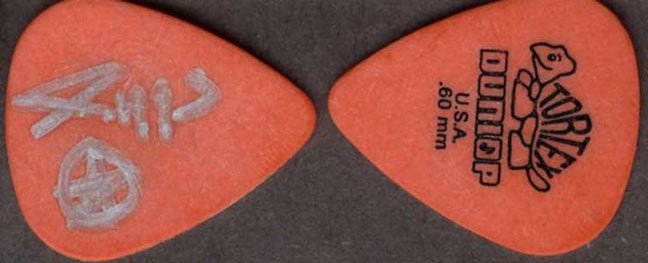 Mike Riggs Rob Zombie Autographed Tortex Duniop Guitar Pick