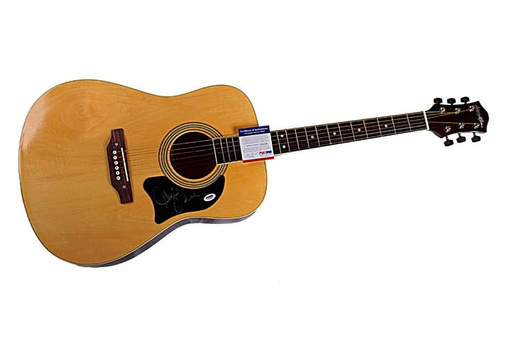 Jamie O'Neal Signed Autographed Acoustic Guitar