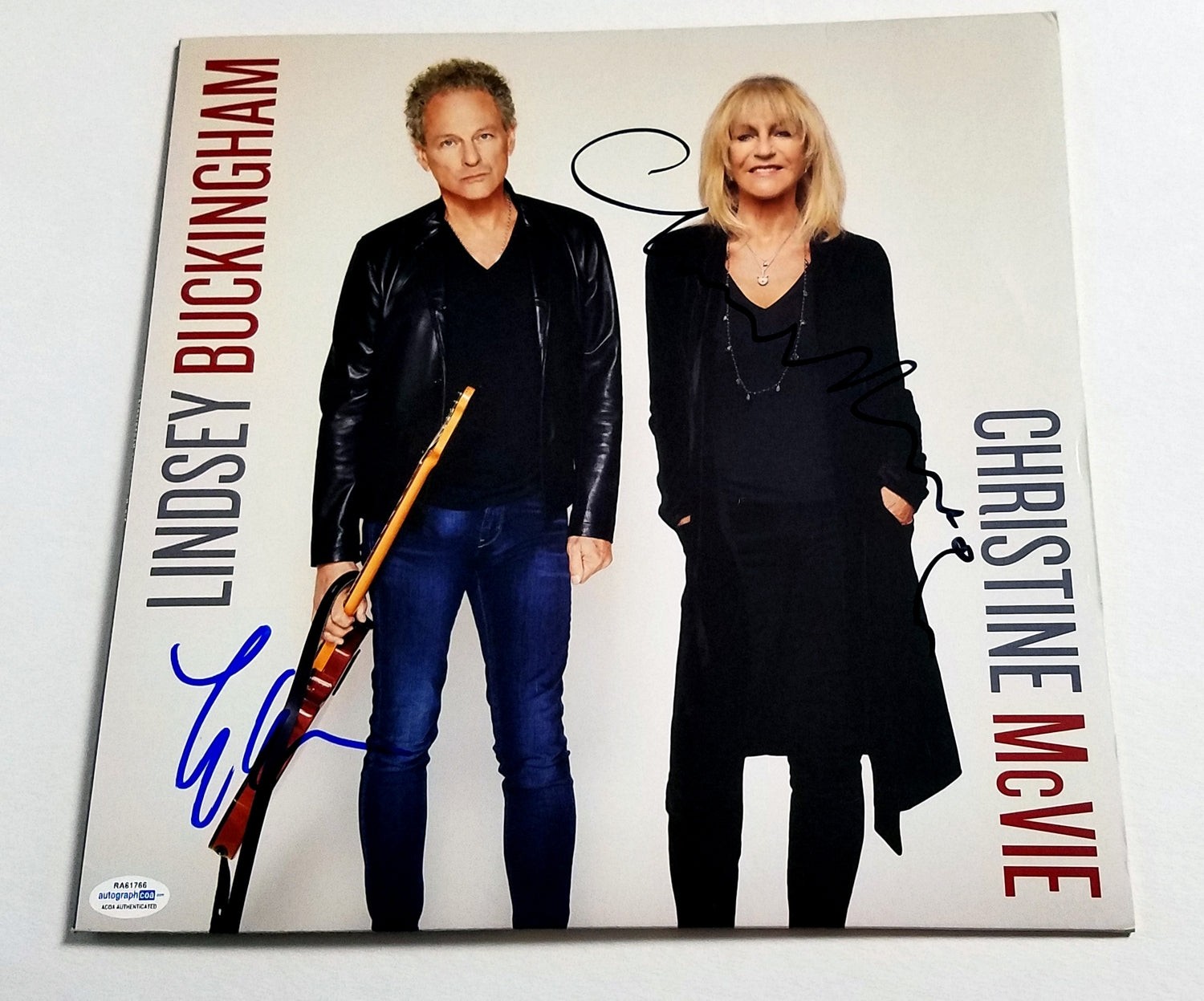 Fleetwood Mac Signed X2 Autographed Album Record LP ACOA