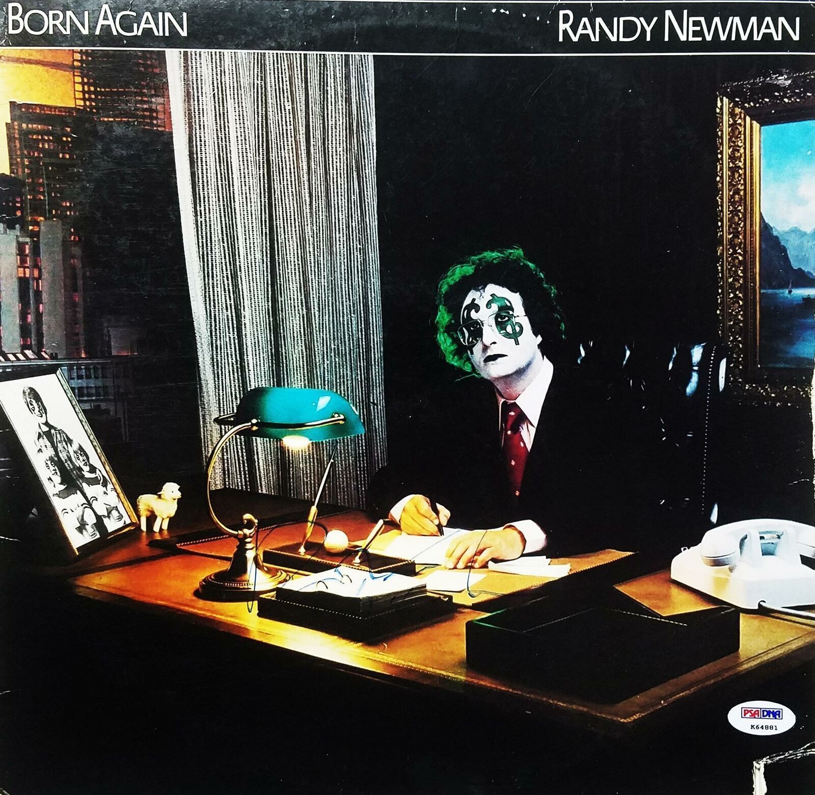 Randy Newman Signed Autographed Record Album LP PSA