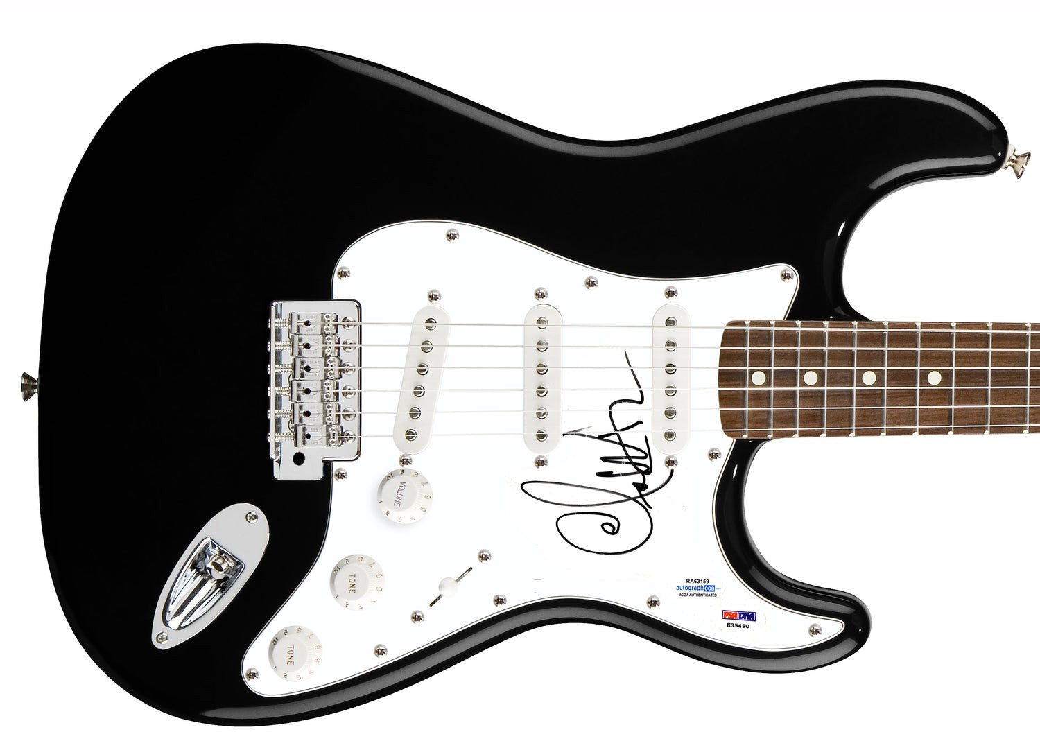 MGMT Signed Autographed Guitar ACOA PSA