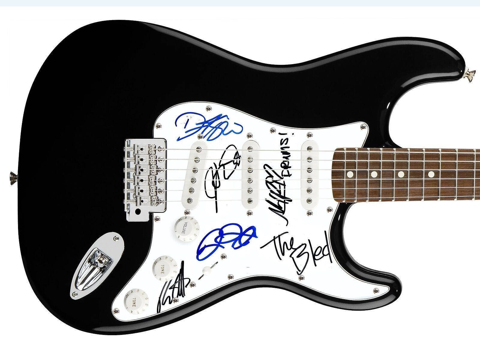 The Bled Signed Autographed Guitar ACOA