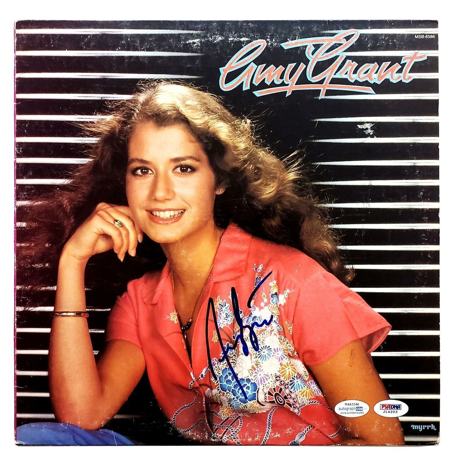 Amy Grant Signed Autographed Record Album LP ACOA PSA