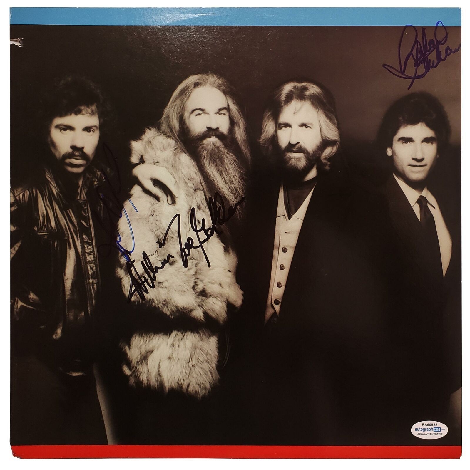Oak Ridge Boys Signed Autographed Album Record LP ACOA