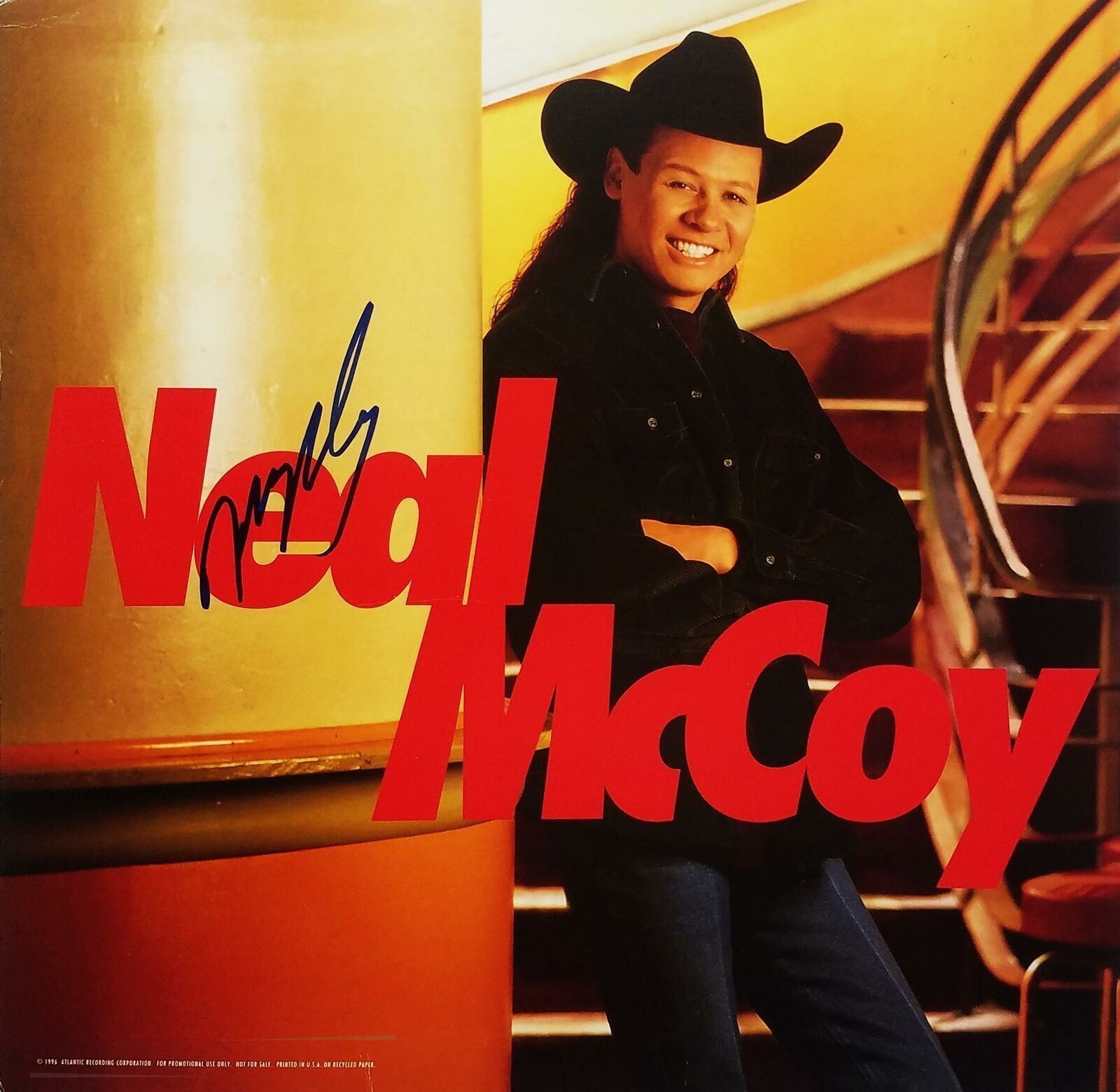Neal McCoy Signed Autographed Record Album LP