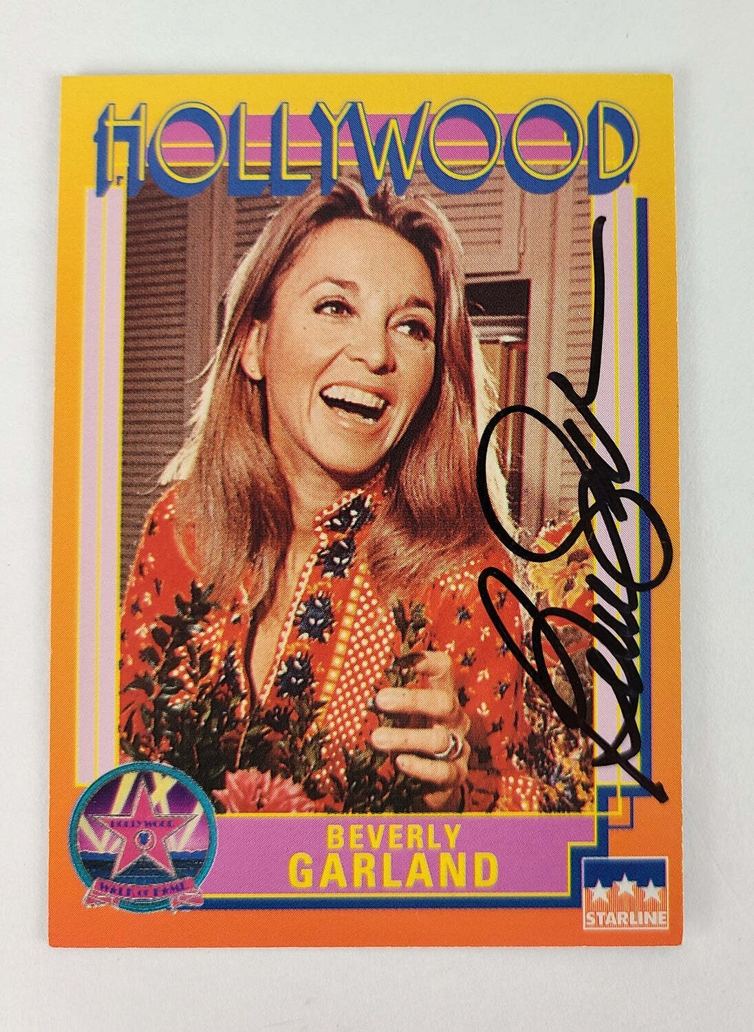 Beverly Garland Signed Starline Hollywood Collectors Trading Card ACOA
