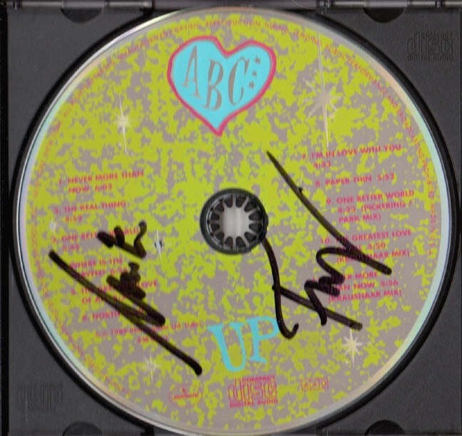 ABC Signed Autographed Up CD