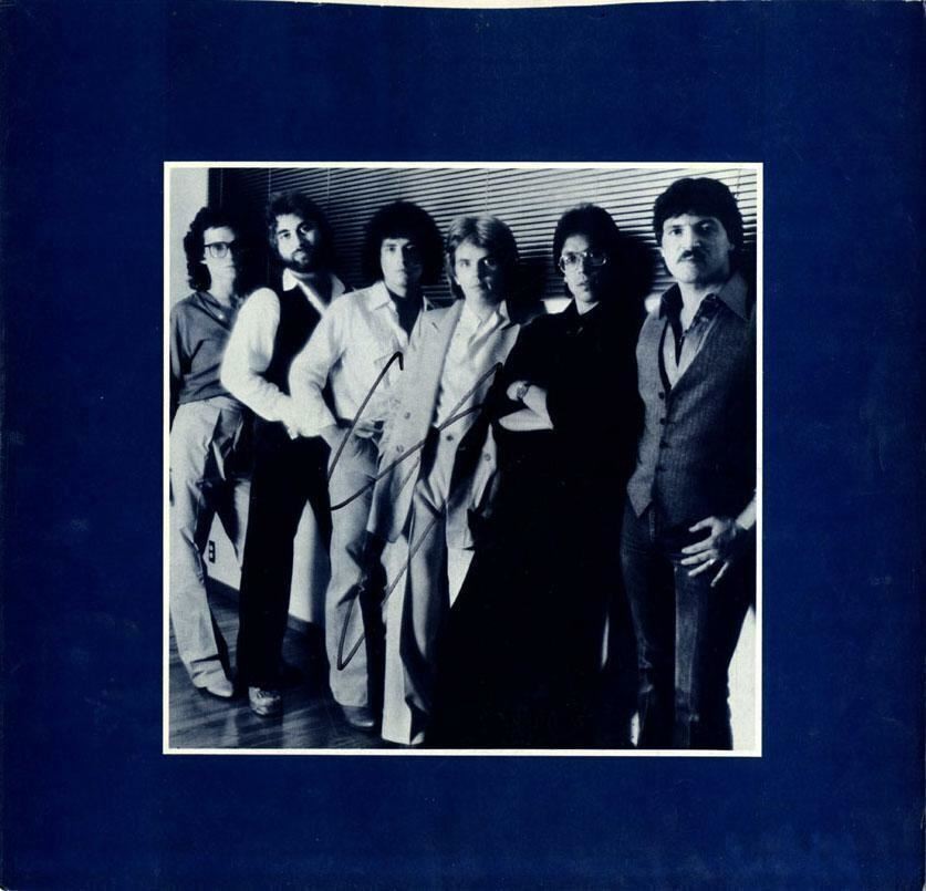 Steve Lukather Signed Autographed Album Sleeve Insert