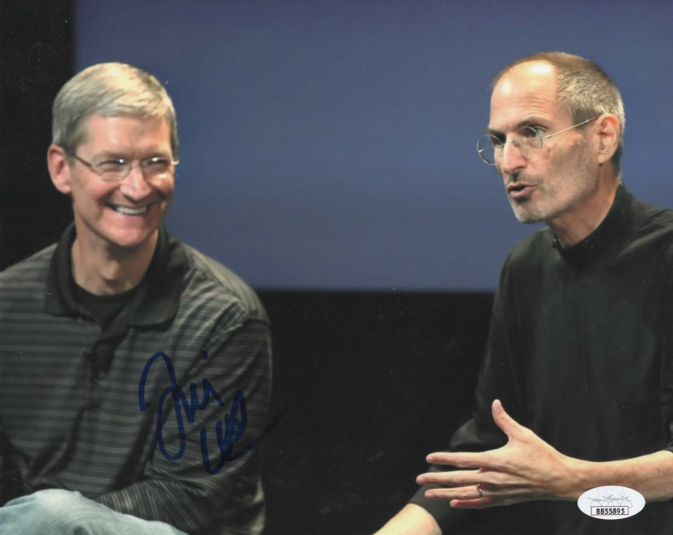 Tim Cook Signed 8x10 Photo w/ JSA LOA #BB55895 GRADED 10! Apple CEO Steve Jobs