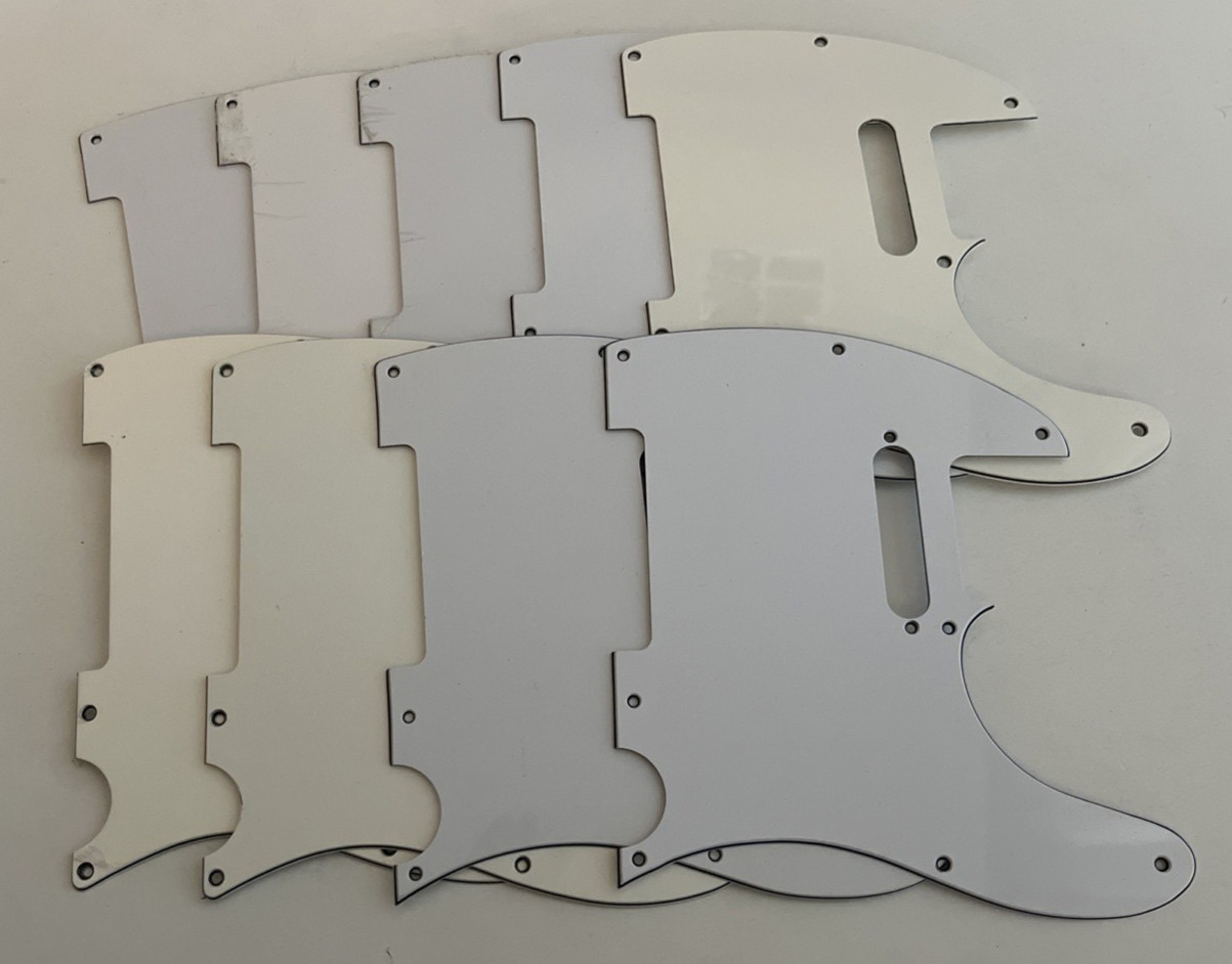 9 TELECASTER Electric Guitar PICKGUARDS Great For Autographs