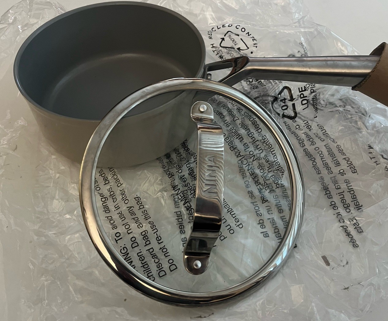 Ninja CW30220 3824 2qt S7 Nonstick Sauce Pan W/ Lid