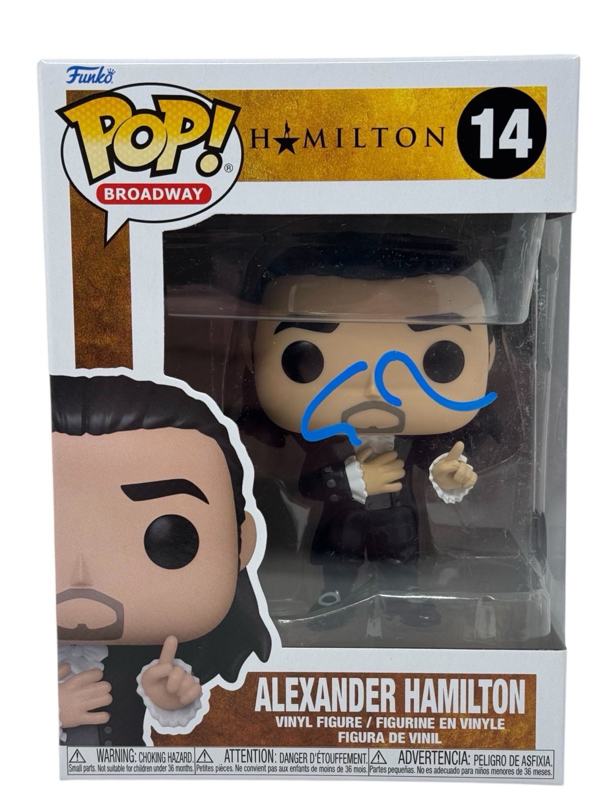 Lin-Manuel Miranda 'Hamilton' Signed Funko Pop Broadway 14 Autograph Beckett COA
