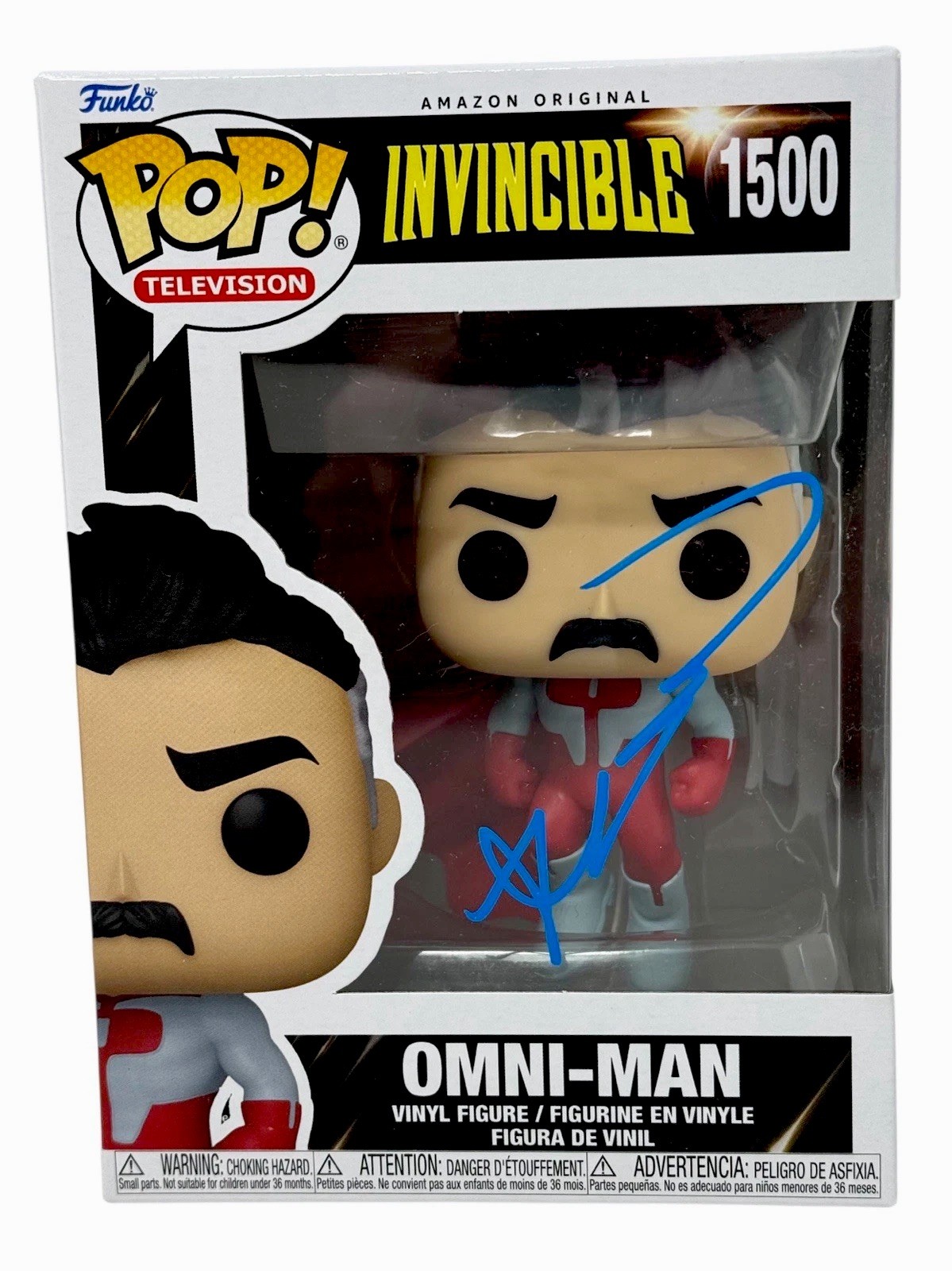 Robert Kirkman Signed Invincible Omni-Man Funko Pop 1500 Autograph Beckett COA