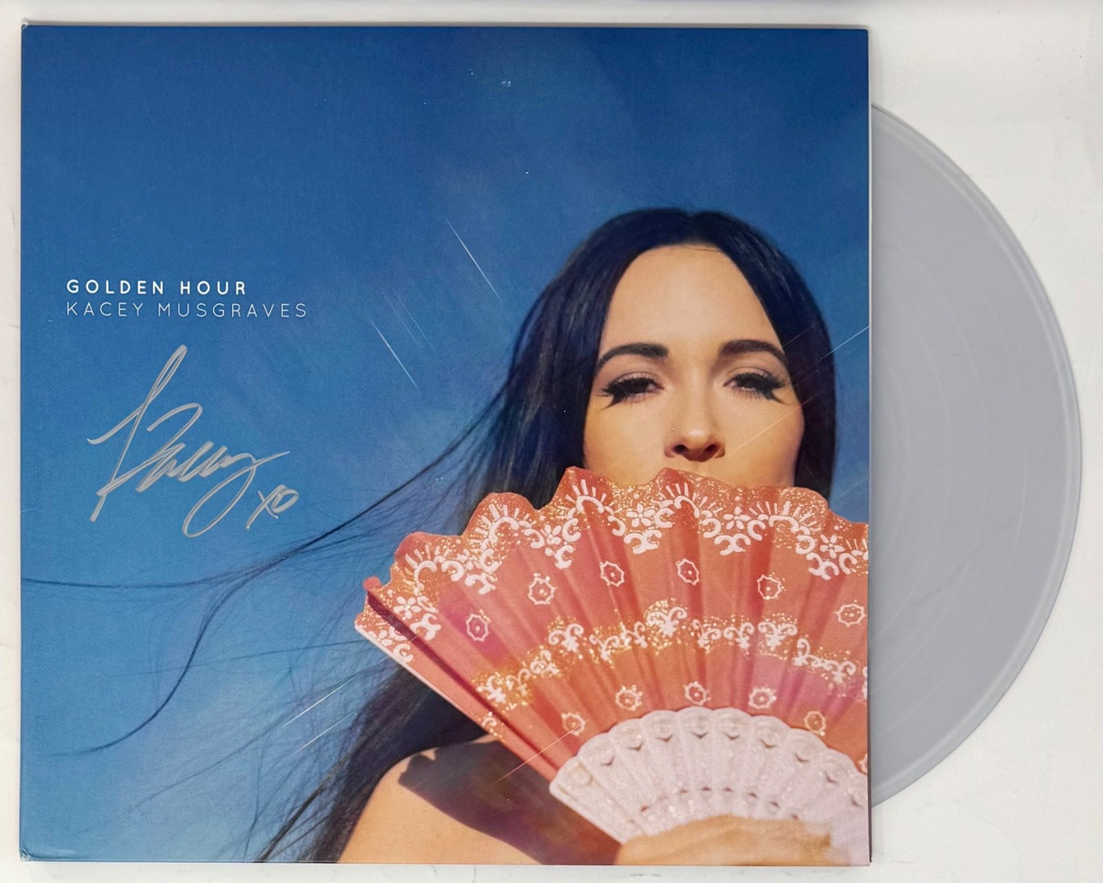 Kacey Musgraves Signed Autograph Golden Hour Vinyl Record Album LP JSA COA