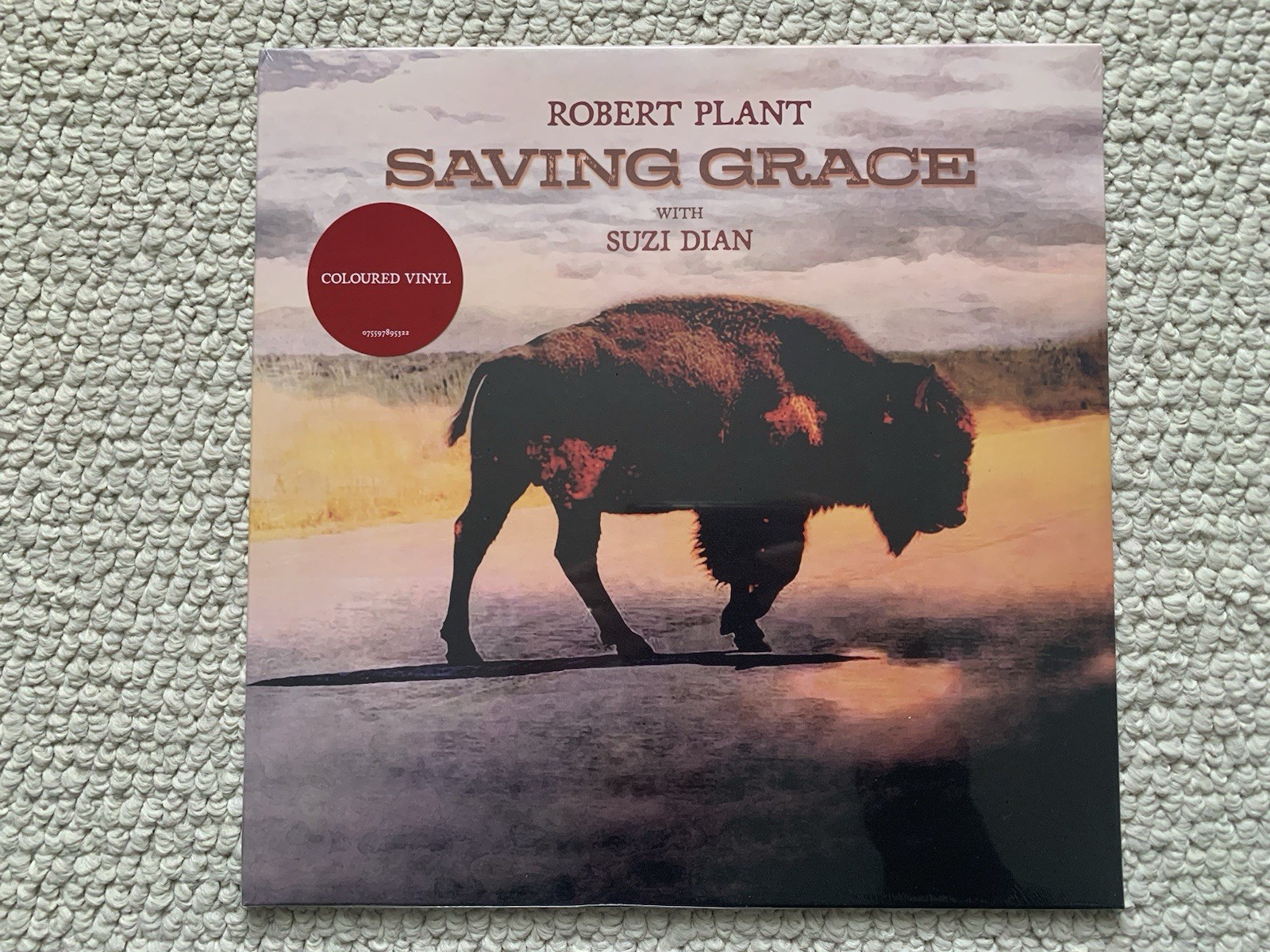 ROBERT PLANT SAVING GRACE COLORED VINYL  ALBUM    LED ZEPPELIN     STILL SEALED