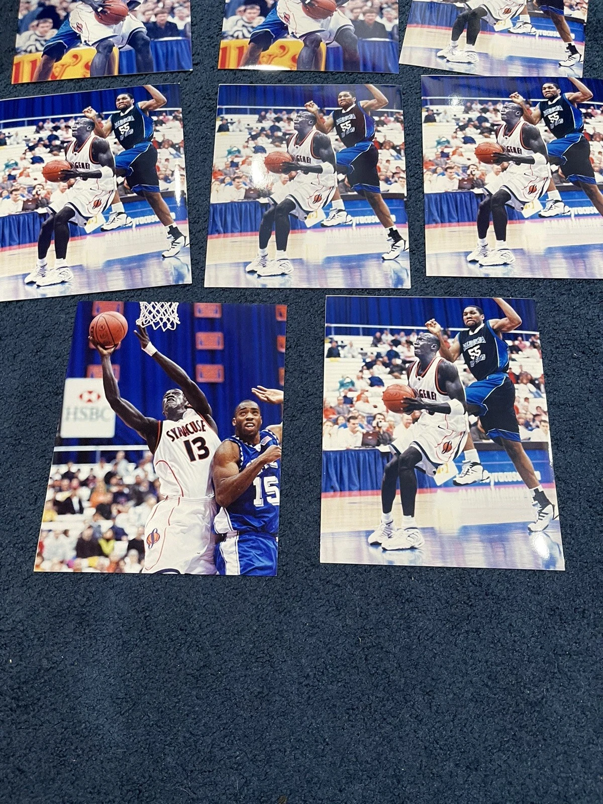 Eight KUETH DUANY SYRACUSE UNIVERSITY BASKETBALL PHOTOS FROM ATHLETIC DEPT