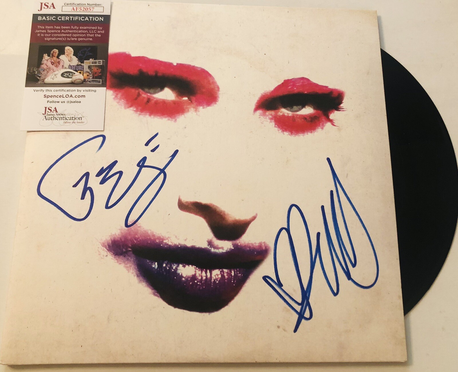 ALEXISONFIRE SIGNED OTHERNESS VINYL LP RECORD ALBUM DALLAS GREEN GEORGE JSA COA