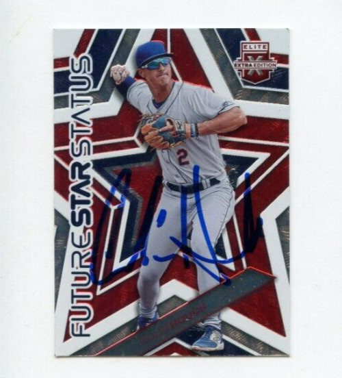 COLIN HOUCK SIGNED 2023 PANINI ELITE EXTRA EDITION BASEBALL CARD AUTO