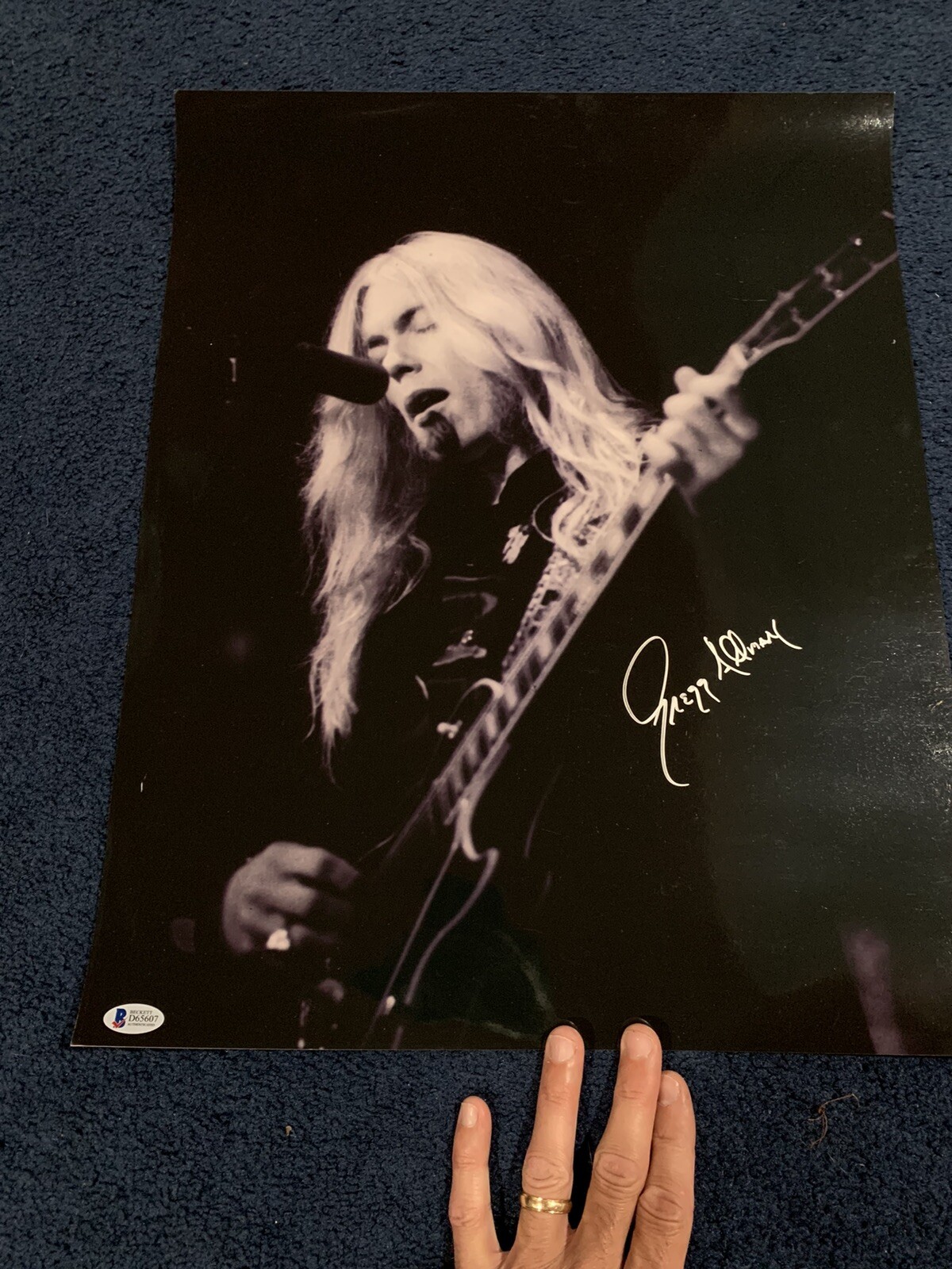 Gregg Allman Signed Autographed 16 By 20 Photo Beckett Brothers