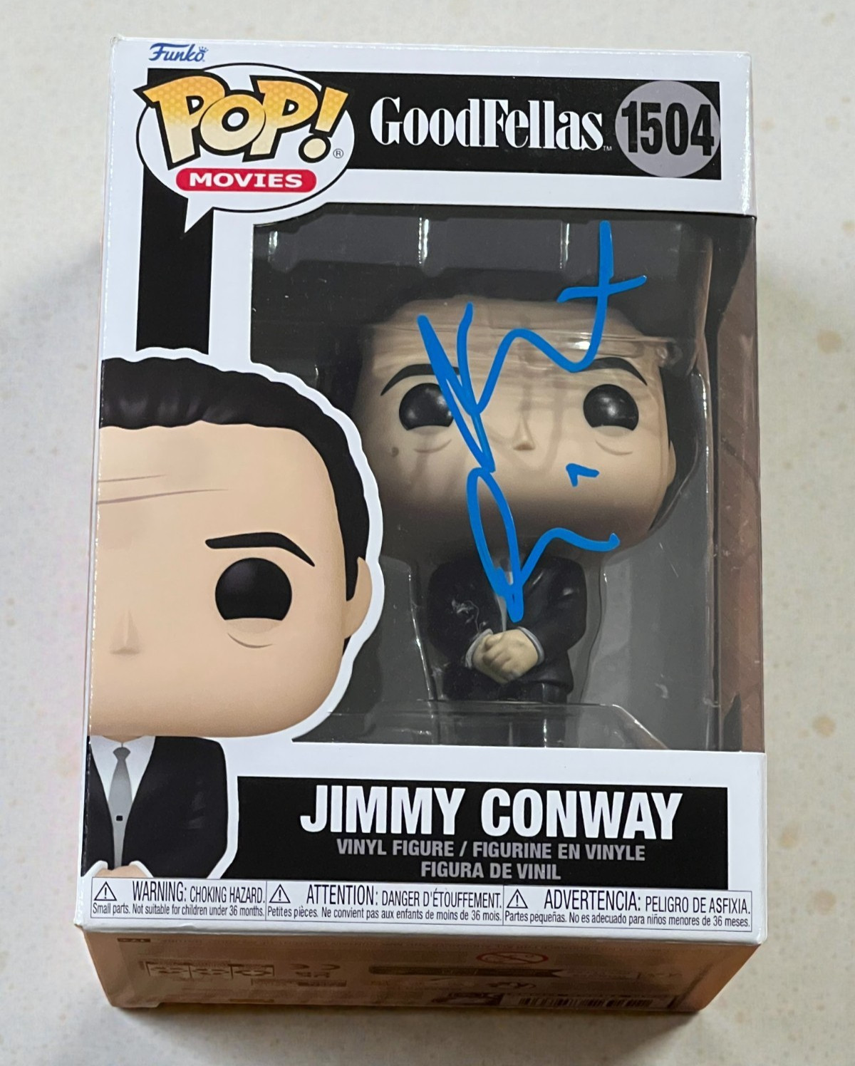 ROBERT DENIRO SIGNED AUTOGRAPH FUNKO POP GOODFELLAS BECKETT BAS AUTO D