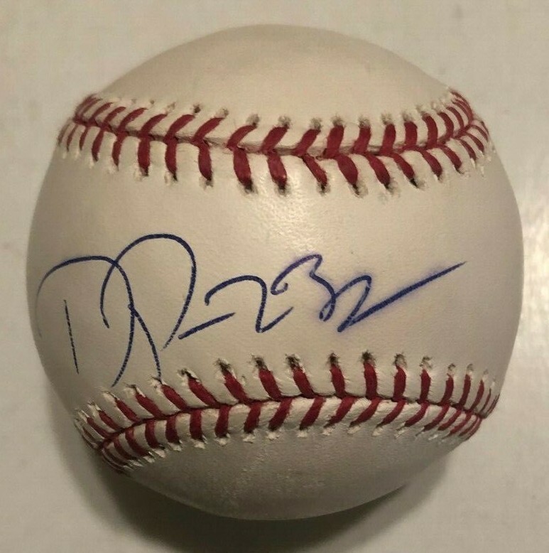 DELVIN PEREZ SIGNED RAWLINGS MLB BASEBALL ST LOUIS CARDINALS COA