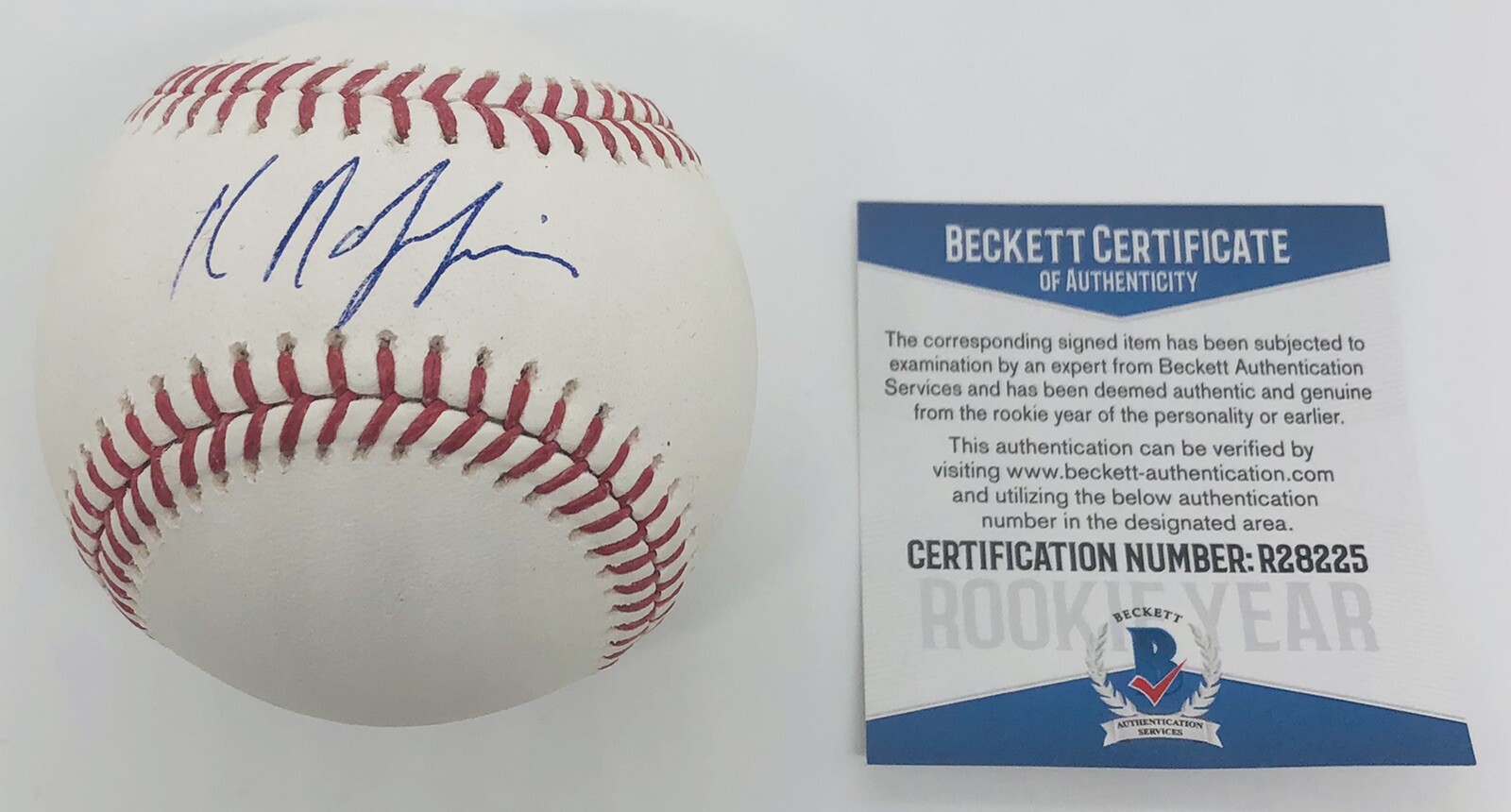 KRISTIAN ROBINSON SIGNED RAWLINGS MLB BASEBALL ARIZONA DIAMONDBACKS BECKETT COA