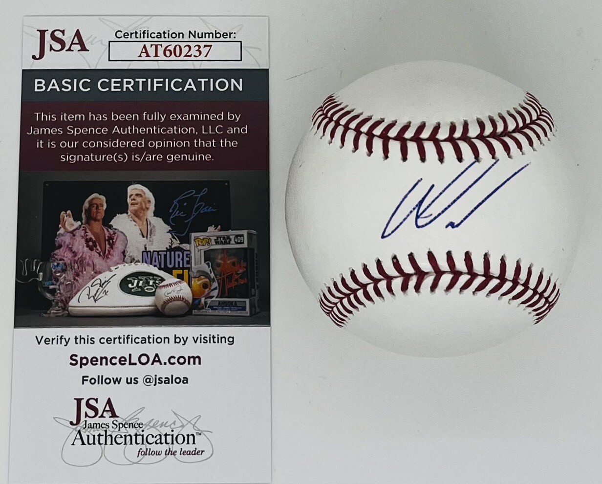 AIDEN MILLER SIGNED RAWLINGS MLB BASEBALL PHILADELPHIA PHILLIES JSA COA