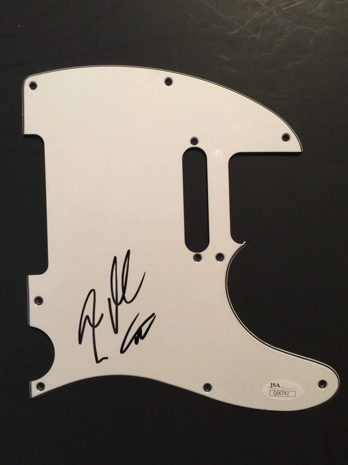 Steven Adler Guns n Roses Autograph Signed  Guitar Pickguard JSA