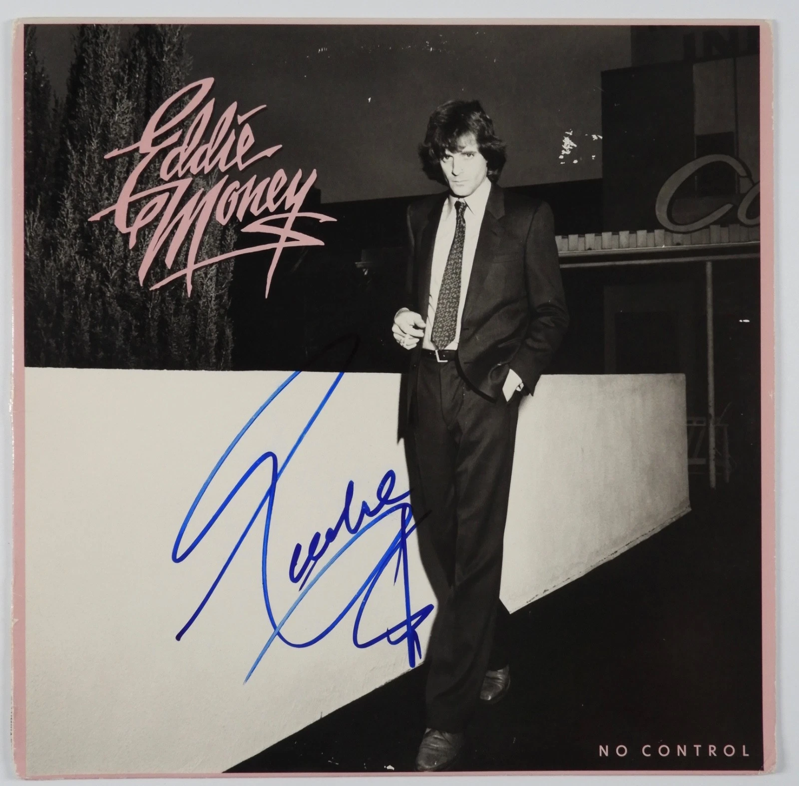 Eddie Money JSA Signed Autograph Record Album Vinyl No Control