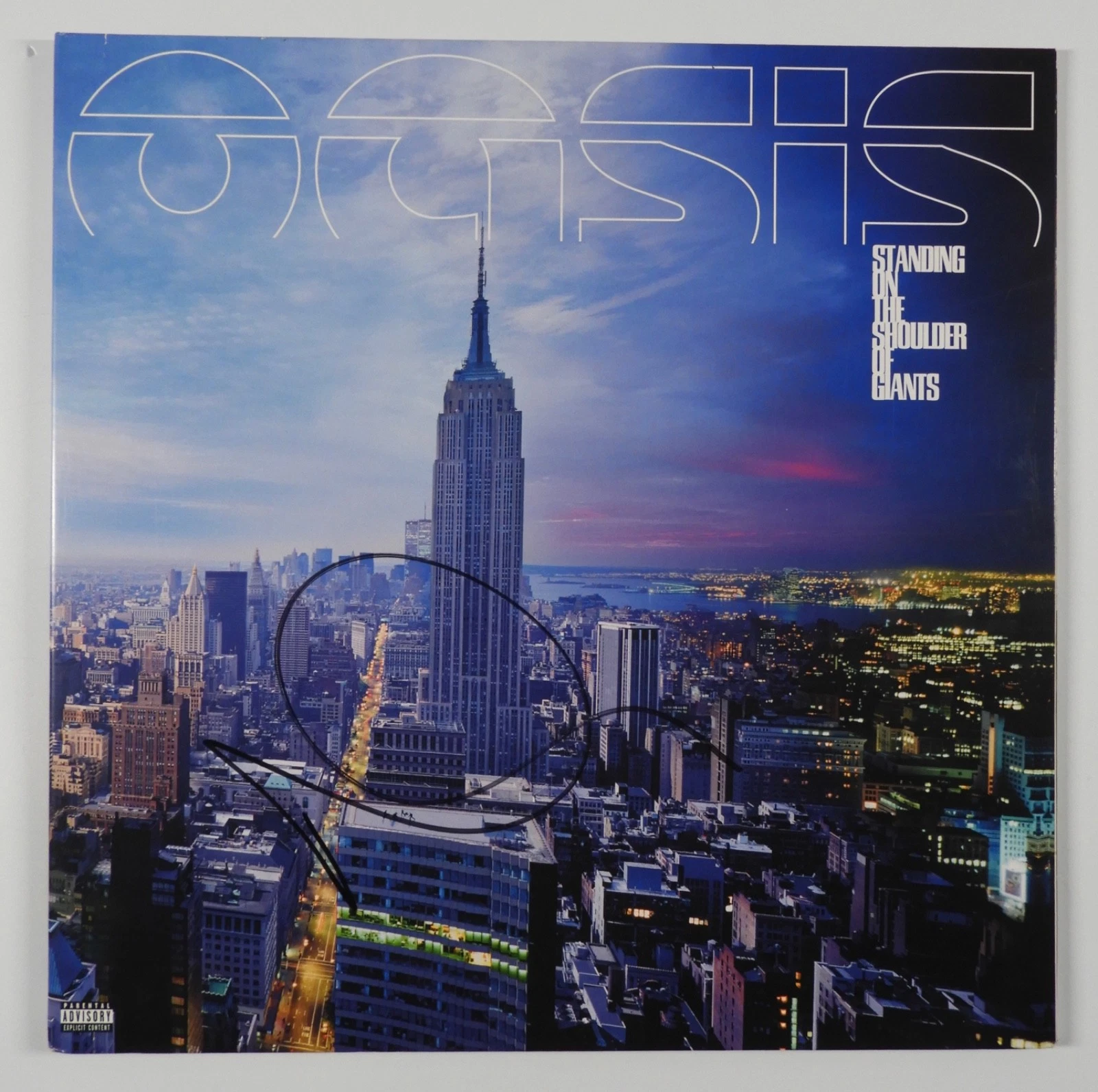 Oasis NOEL GALLAGHER JSA Signed Autograph Album Record LP Vinyl