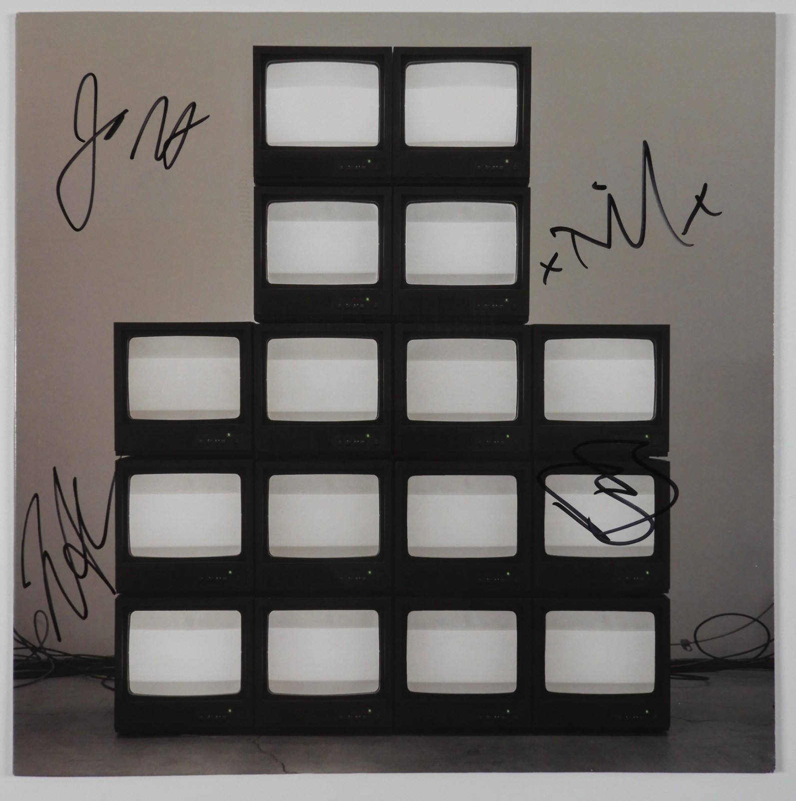 Rise Against JSA Signed Autograph Album Record Vinyl Nowhere Generation