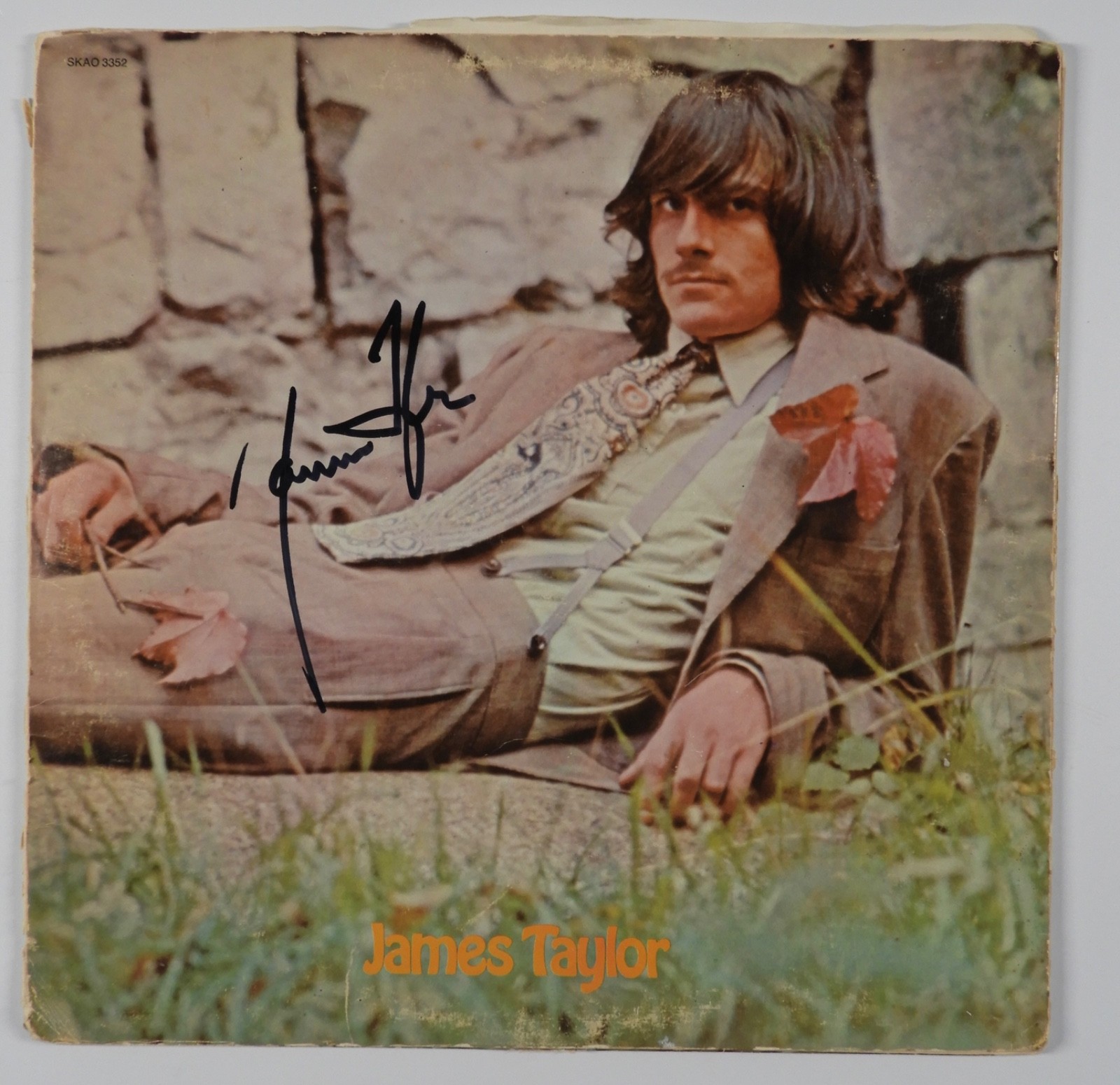 James Taylor JSA Signed Autograph Record Album Vinyl Sweet Baby James