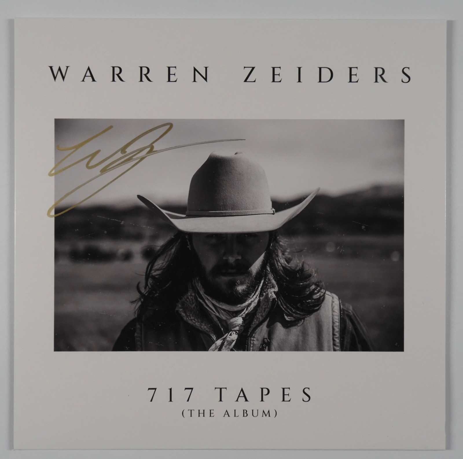 Warren Zeiders JSA Signed Autograph Album Record Vinyl 717 Tapes