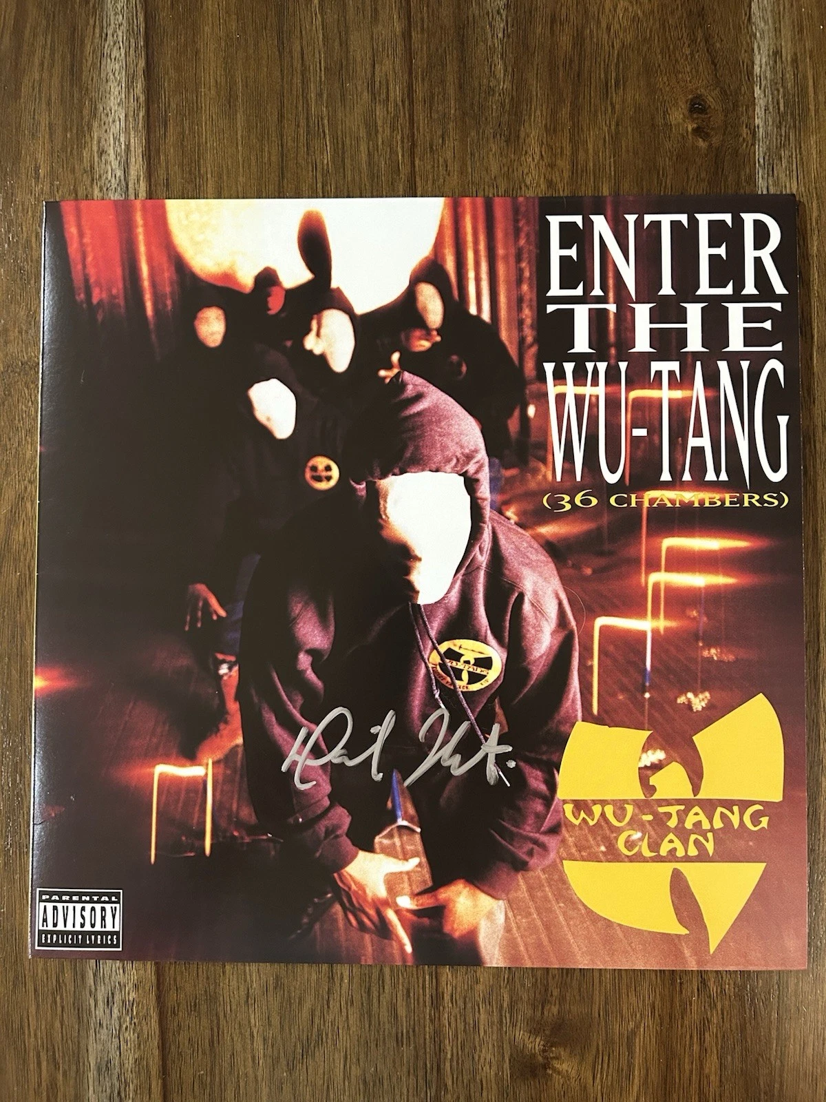 Danny Hastings ‘Wu-Tang Clan’ Photographer Signed Vinyl Album ‘36 Chambers’