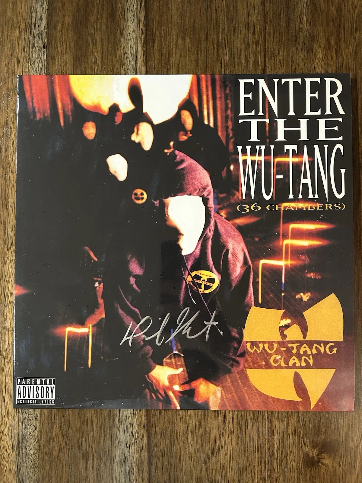 Danny Hastings ‘Wu-Tang Clan’ Photographer Signed Vinyl Album ‘36 Chambers’