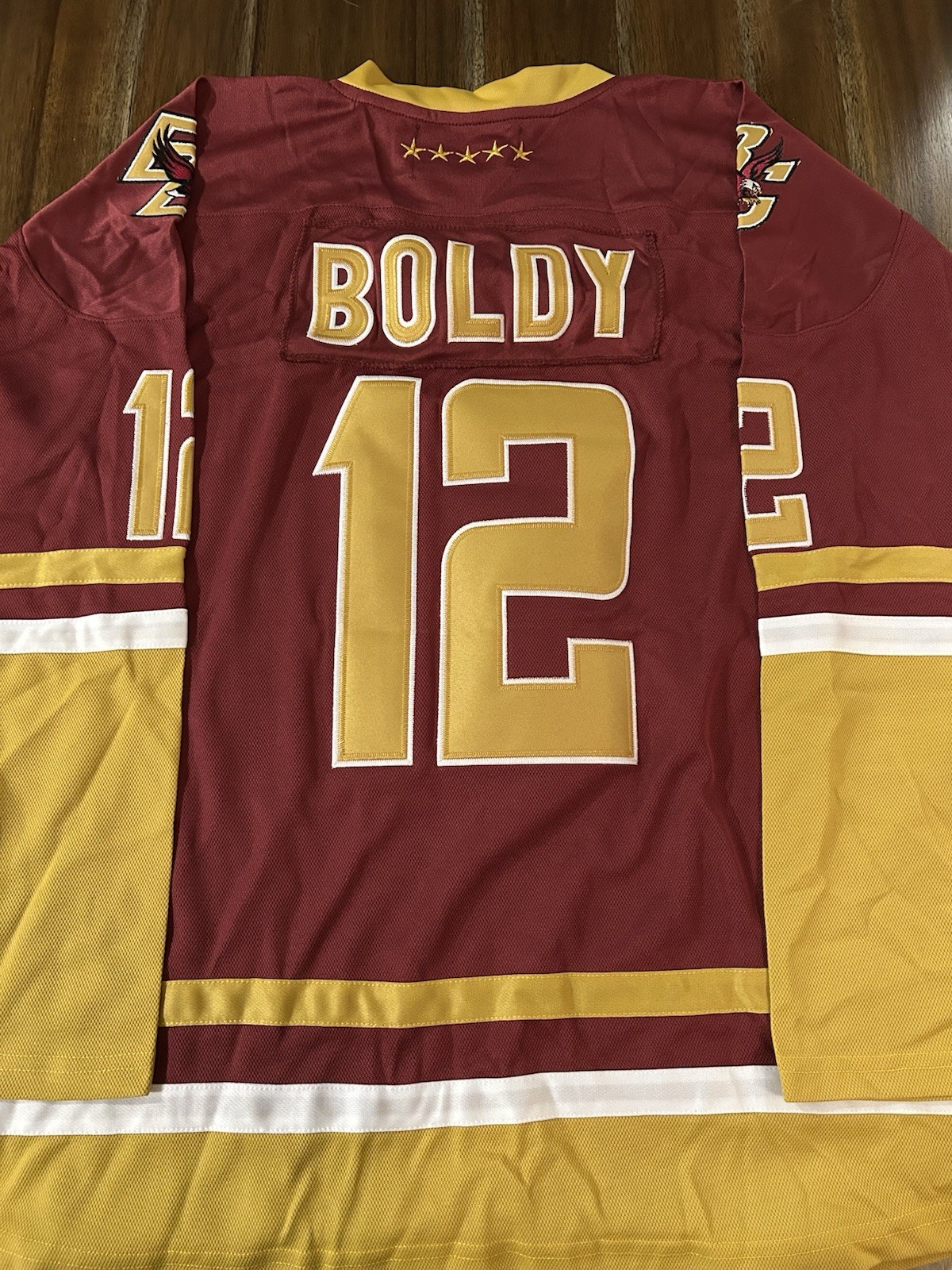 Matt Boldy ‘Boston College’ Stitched Jersey Size 52 Mens L BRAND New MN Wild