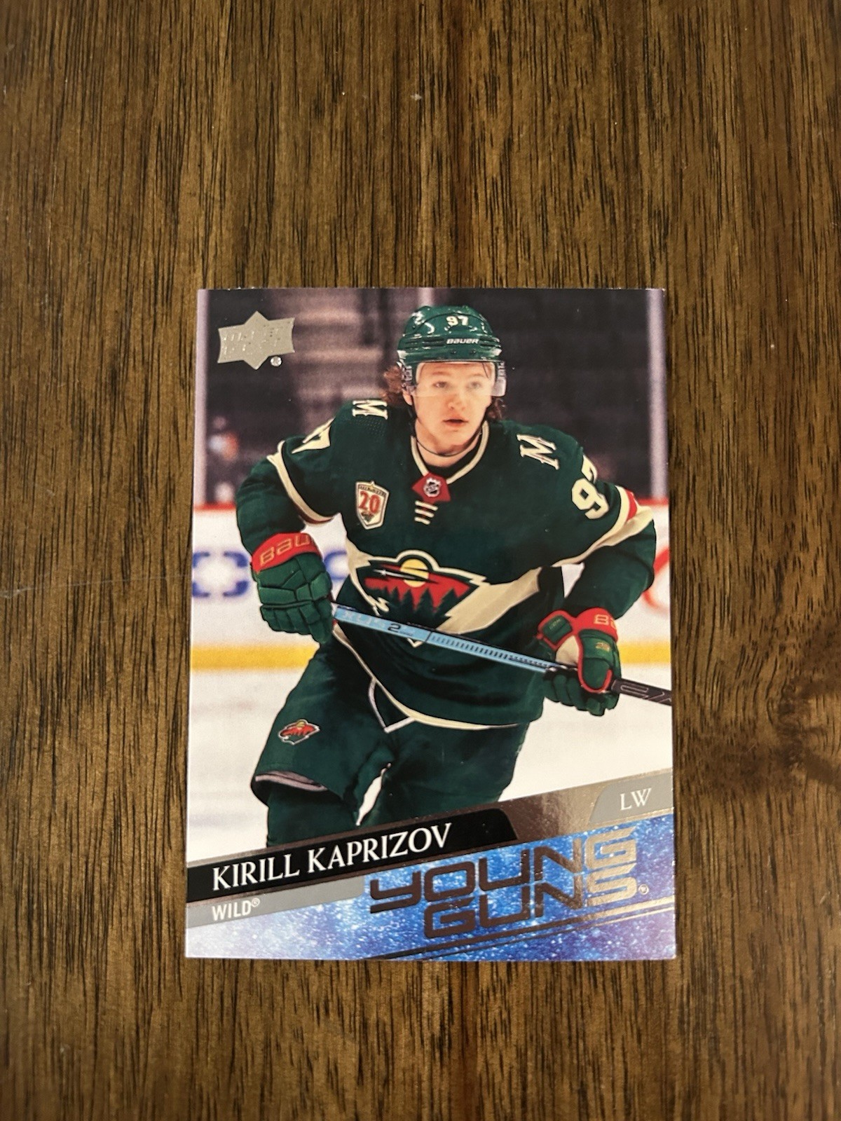 Kirill Kaprizov 2020-21 Upper Deck Young Guns #451 (RC) MN Wild Hockey Star