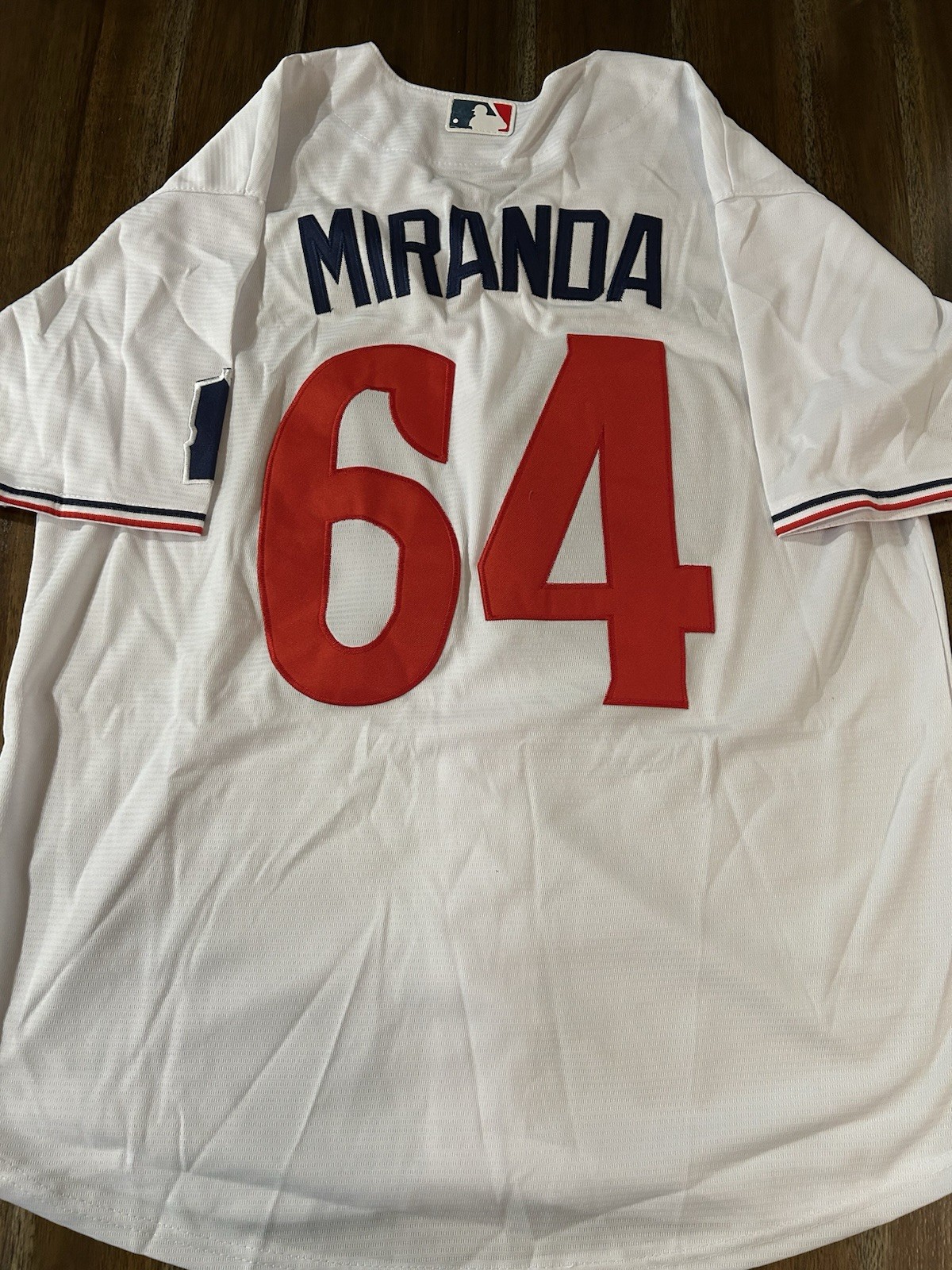 Jose Miranda ‘Minnesota Twins’ Stitched Jersey Men’s Large BRAND NEW