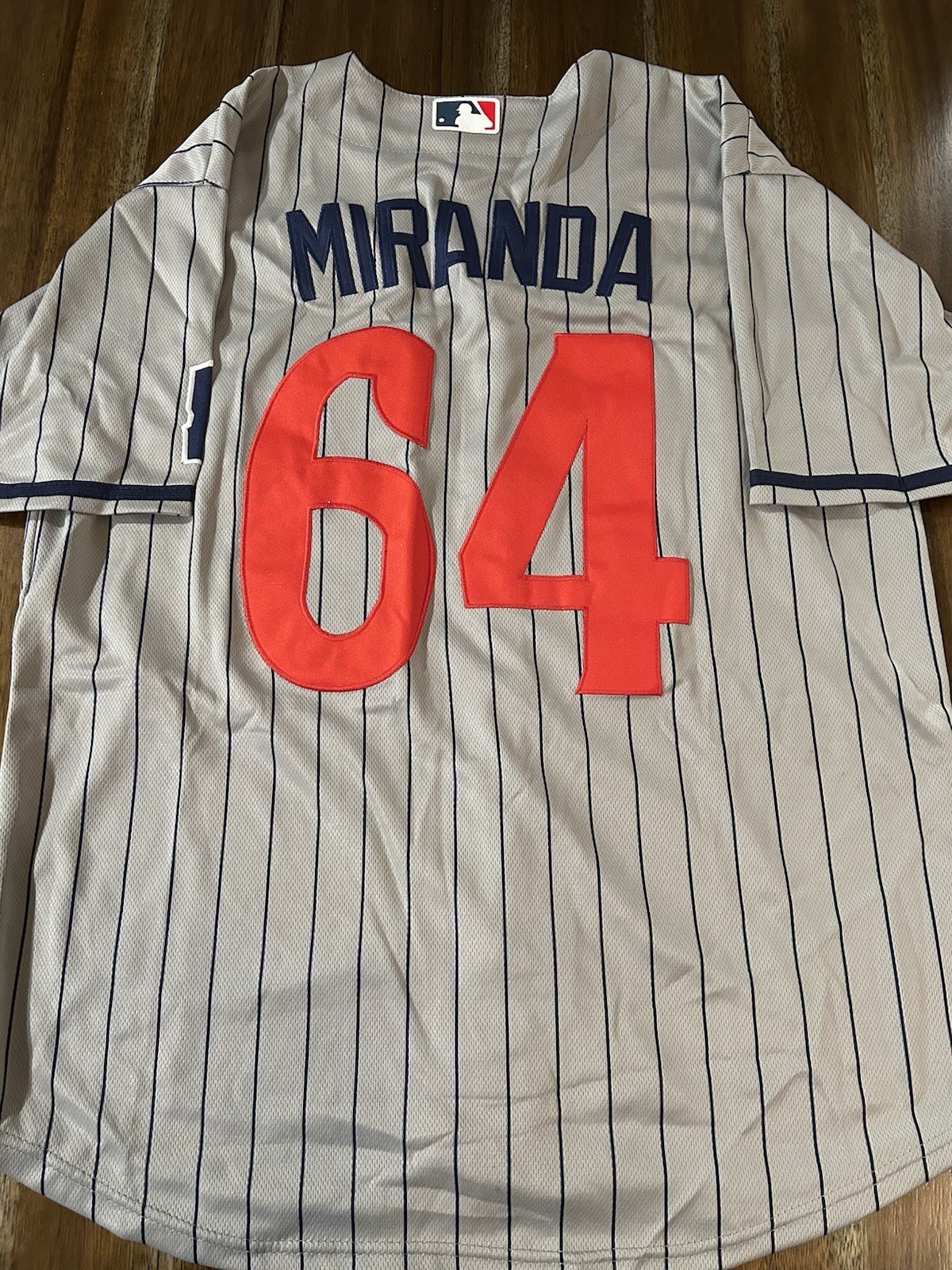 JOSE MIRANDA ‘MINNESOTA TWINS’ STITCHED JERSEY MEN’S LARGE BRAND NEW COLLECTIBLE MEMORABILIA