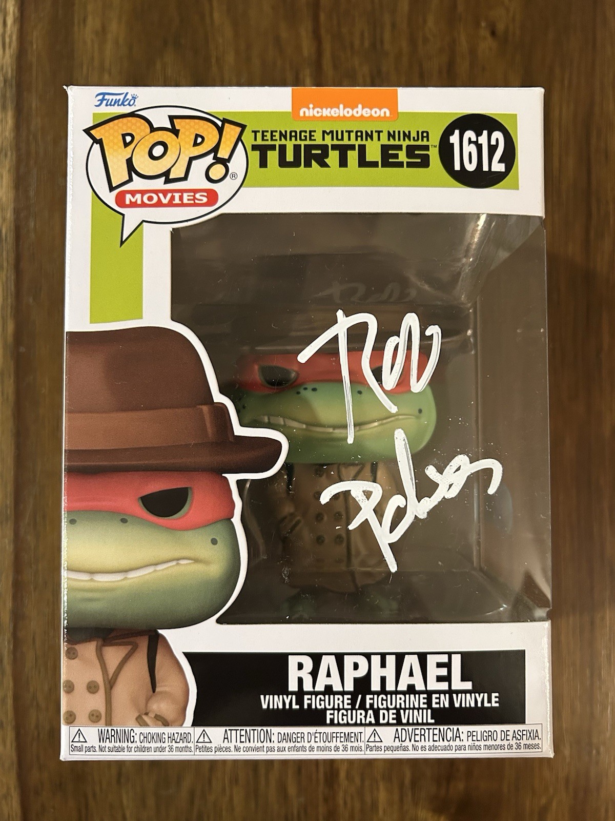 Rob Paulsen ‘Teenage Mutant Ninja Turtles’ Signed ‘Raphael’ Funko Pop Beckett