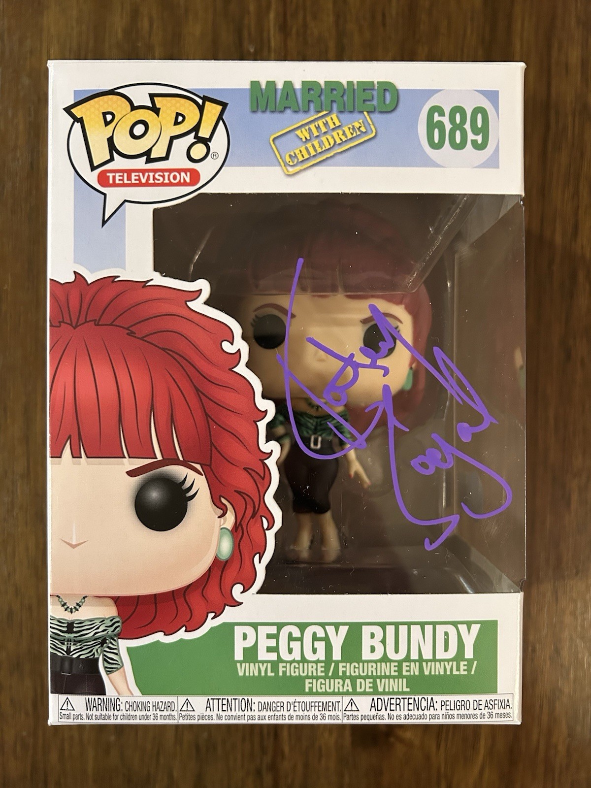 Katey Sagal ‘Married With Children’ Signed ‘Peggy Bundy’ Funko Pop Beckett