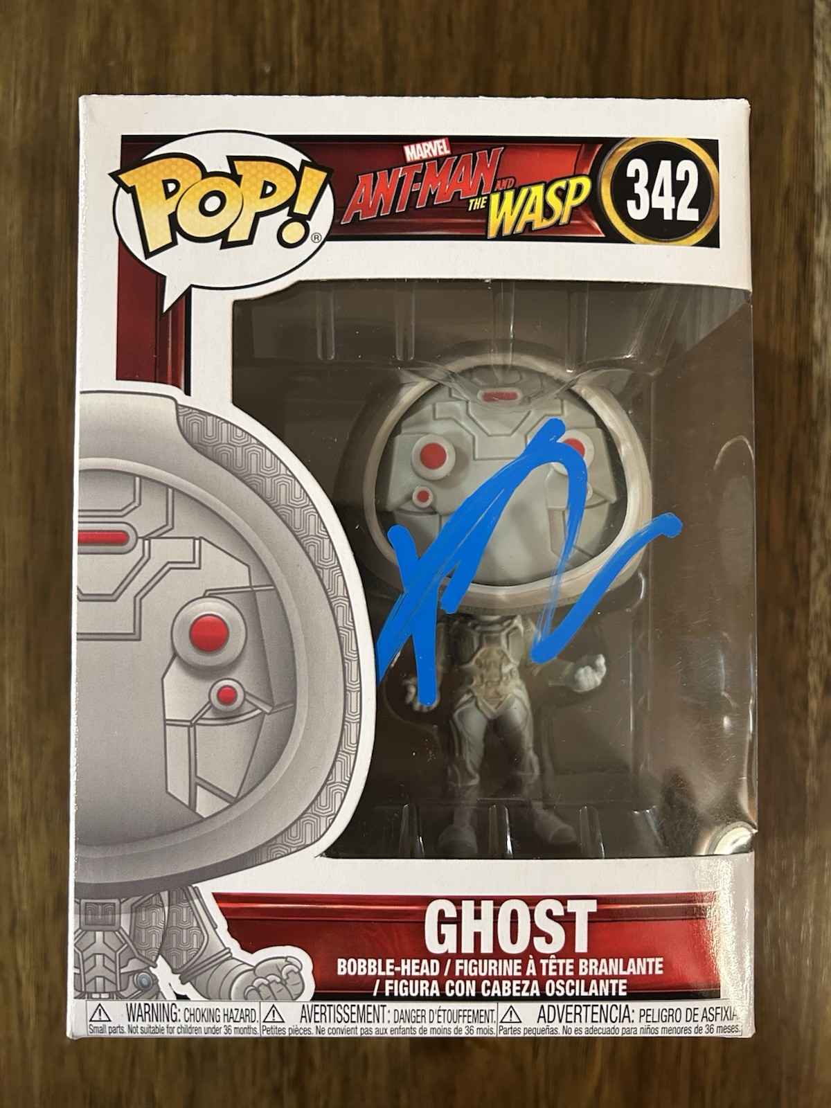 Hannah John-Kamen ‘Ant-Man’ Signed Funko Pop ‘Ghost’ Beckett Certified Marvel