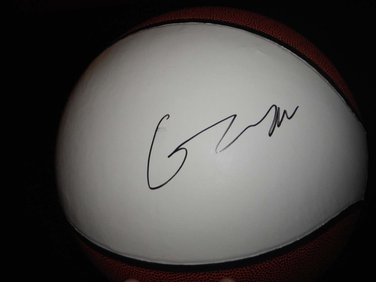 MINNESOTA TIMBERWOLVES RUDY GOBERT SIGNED WHITE PANEL BASKETBALL