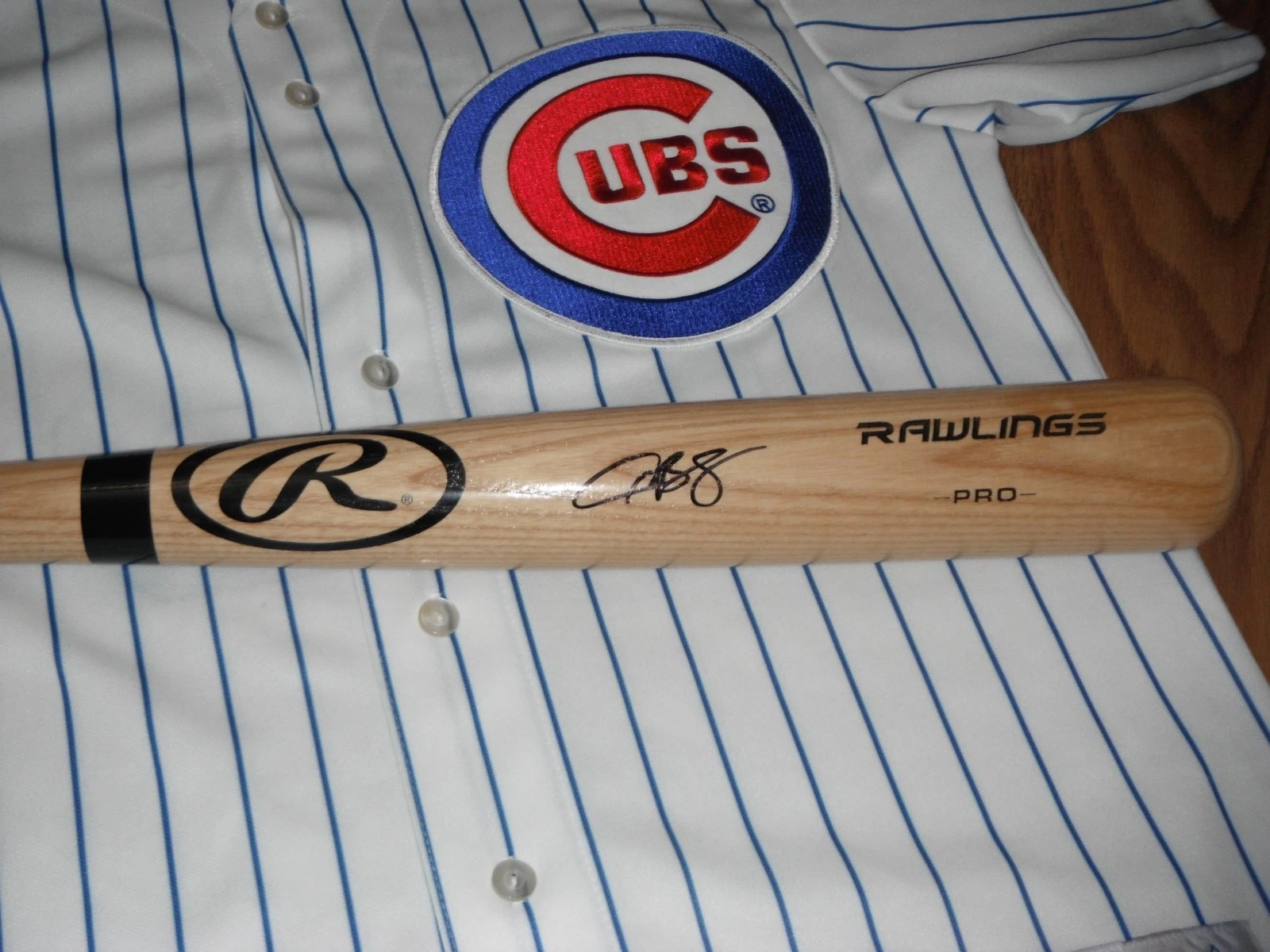 CHICAGO CUBS ALEX BREGMAN SIGNED RAWLINGS BIG STICK BAT