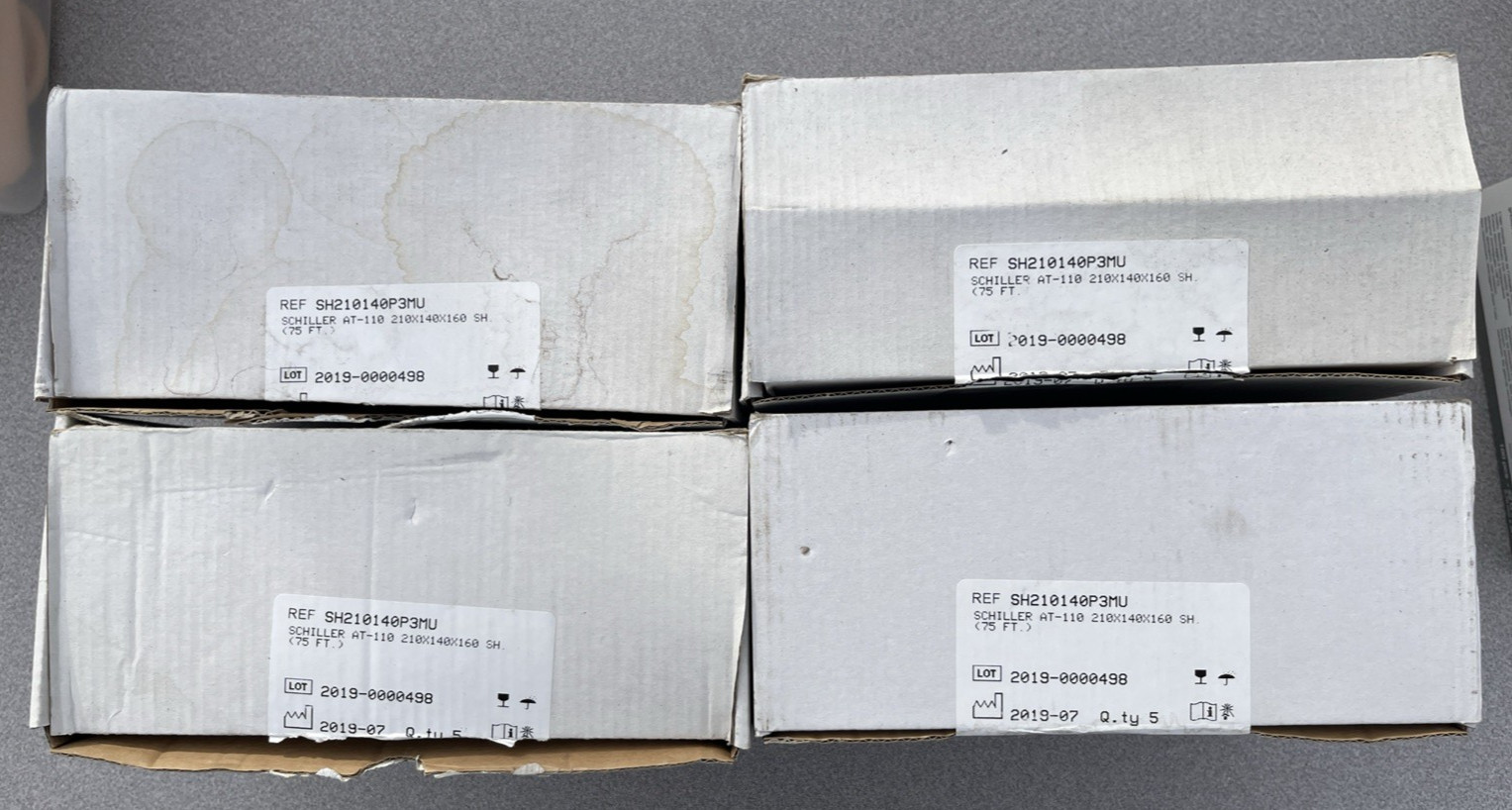 ECG Paper for Schiller AT110 & AT-10 Plus - 210mm X 140mm (2157023) PK 4