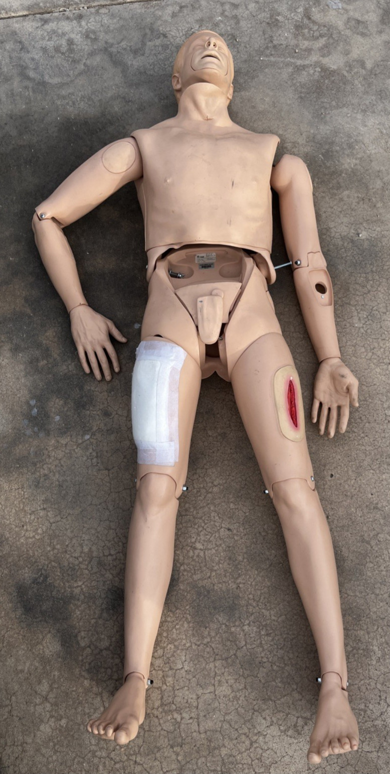 Laerdal SimMan Medical Training Manikin Adult Male Patient Simulator READ