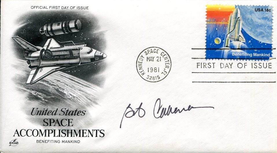 Robert Cabana NASA Astronaut Kennedy Space Center Director Signed Autograph FDC