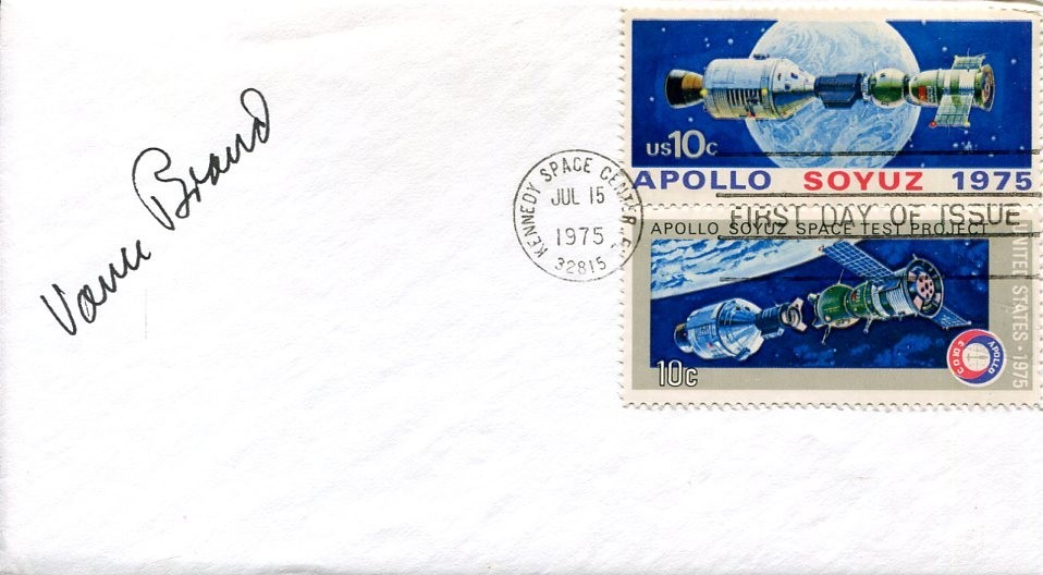 Vance Brand NASA Astronaut STS-5 Apollo–Soyuz USMC Marine Signed Autograph FDC