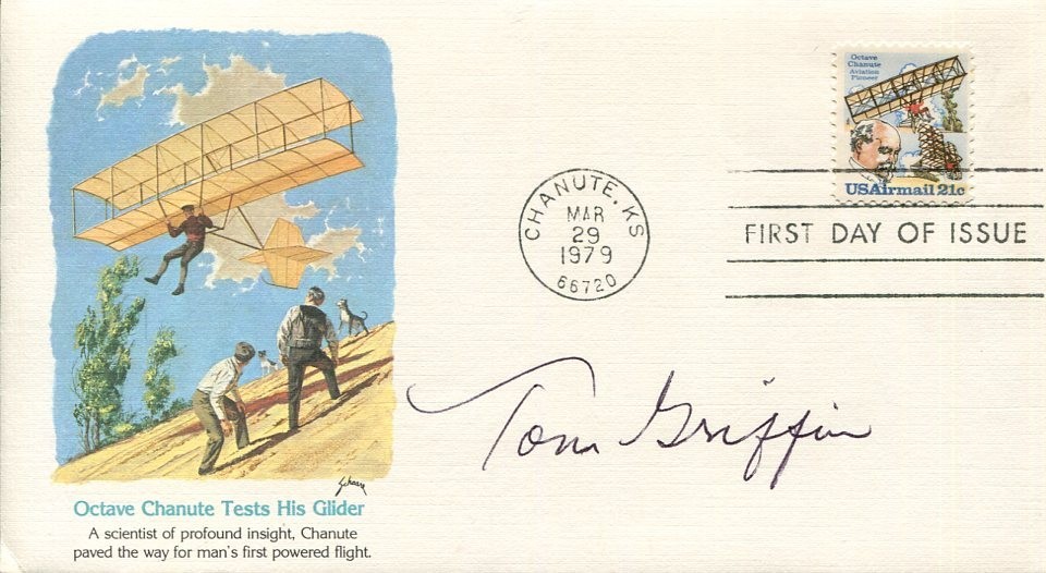 Thomas Tom Griffin Doolittle Raid Raiders WWII War DFC Signed Autograph FDC